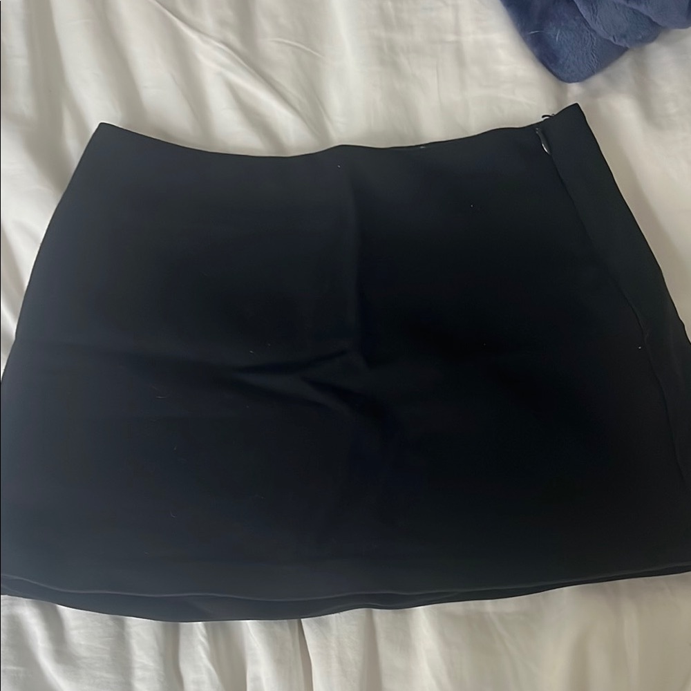 Hello Molly Blue and White Mini Pencil Skirt